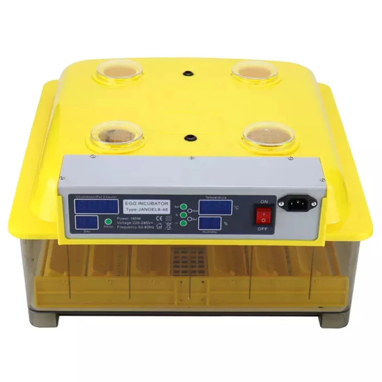 Инкубатор Janoel 8-48 автоматический с универсальными лотками