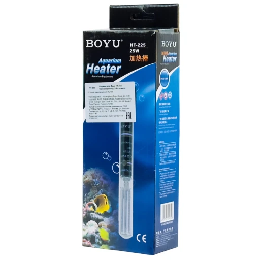 Нагреватель для аквариума Boyu HT-225 25 Вт с терморегулятором автоматический 20-40 л