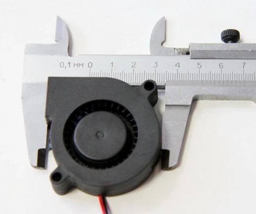 Вентилятор радиальный (центробежный) 50х50х15мм 12Вольт