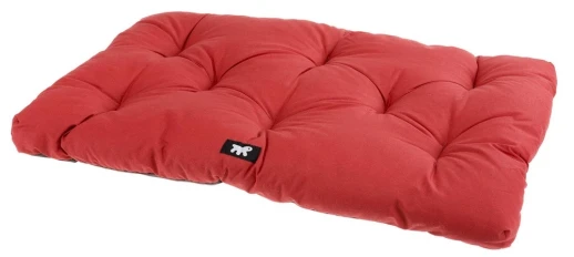 Мягкая подушка-матрац Ferplast SOFFY 80 для собак и кошек Красный с черным