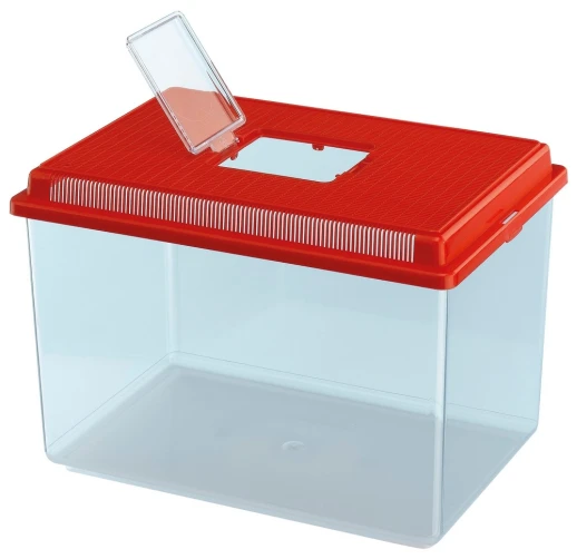 Пластиковая переноска-террариум для рыб и грызунов Ferplast GEO Extra Large с крышкой 11л