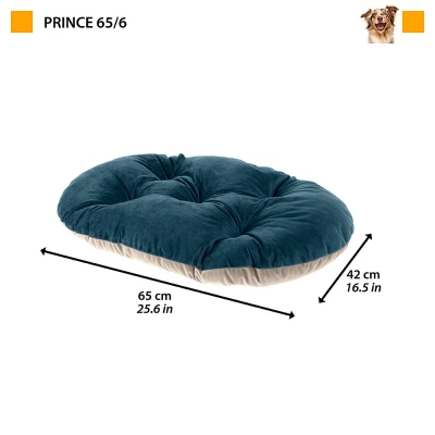 Подушка Ferplast PRINCE 65 сине-бежевая велюр