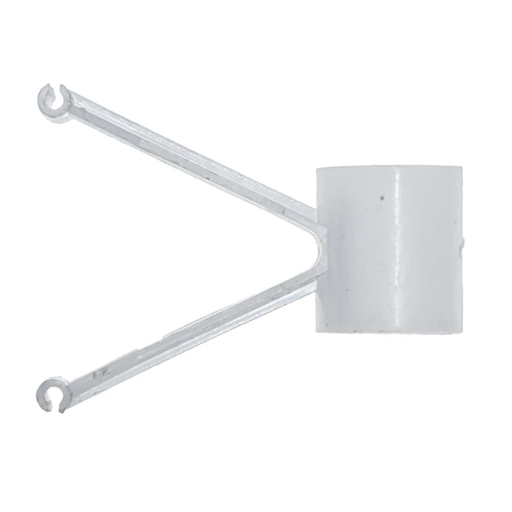 Крепление трубы 25 мм на сетку