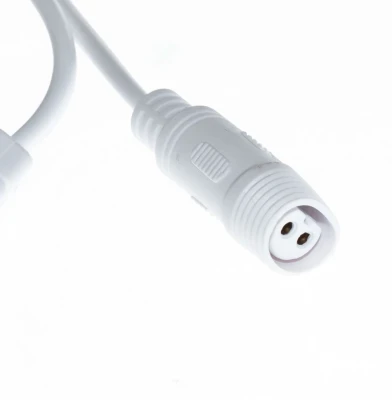 Белый сетевой провод 100 см для подключения драйвера