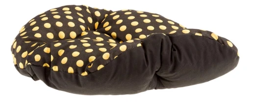 Подушка круглая с бортами Ferplast DOMINO 50 для собак и кошек Голубые джинсы