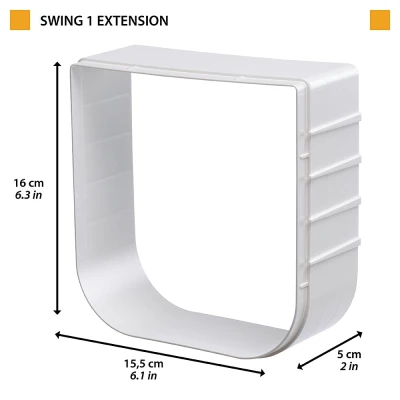 Туннель для двери Ferplast SWING 1 белый