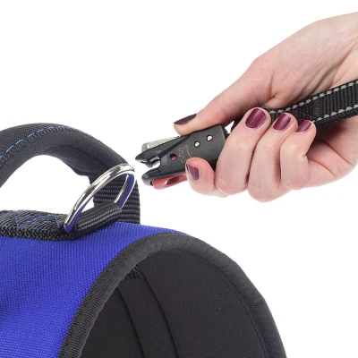 Шлейка Ferplast HERCULES XS служебная нейлоновая синяя