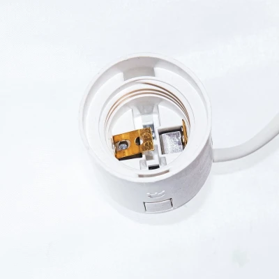 Патрон Е27 с проводом и выключателем для фитолампы х2