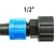 Фитинг для капельной ленты 16 мм с внутренней резьбой 1/2