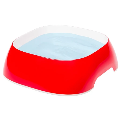 Миска Ferplast GLAM LARGE пластиковая красная 1,2л