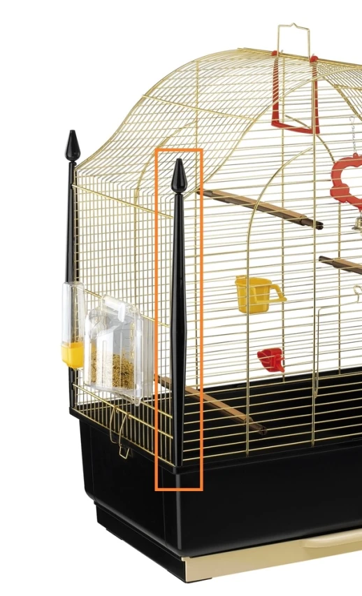 Стойка L246 для VILLA черная x4