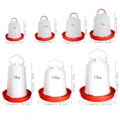 Поилка вакуумная LSTL 8 литров с ручкой
