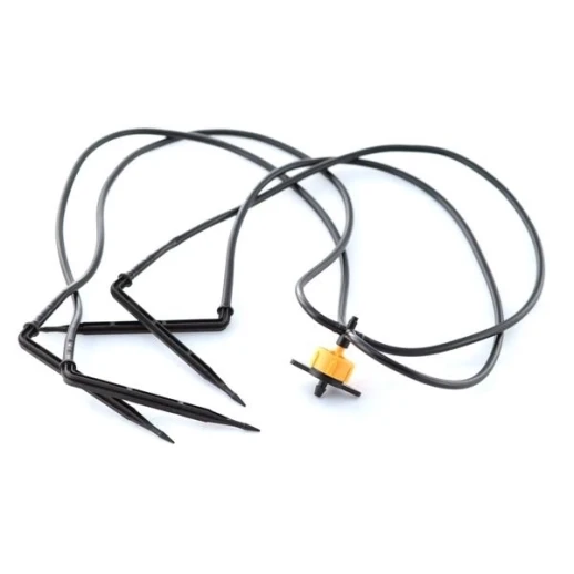 Капельница стрела угловая с поводком на четыре направления