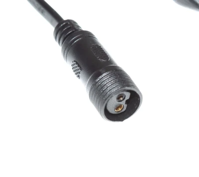 Черный сетевой провод 100 см для подключения драйвера