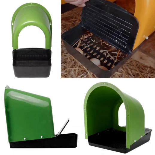 Гнездо для кур HobbyFarm пластиковое с яйцесборником