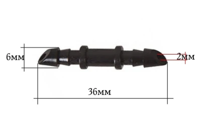 Муфта соединительная для микротрубок 6мм