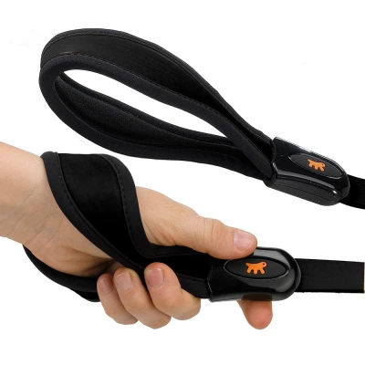 Поводок Ferplast GIOTTO GM 25/60 кожаный черный