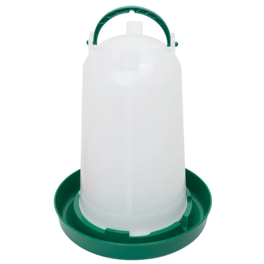 Поилка вакуумная Olba 3 литра зеленая
