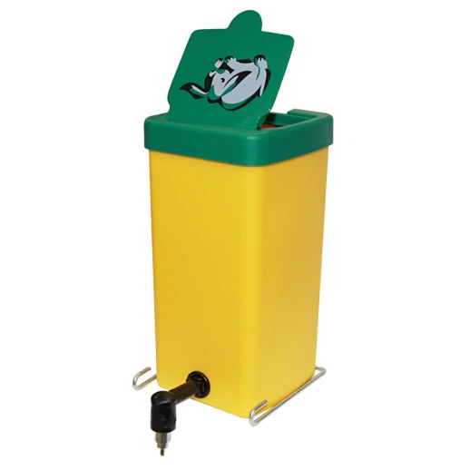 Ниппельная поилка River для кроликов с бачком 1 литр 90 градусов