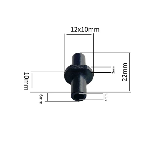 Соединительная муфта 6 мм