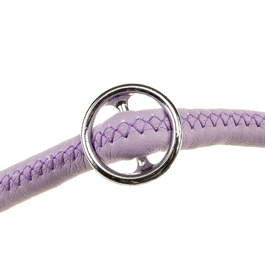 Ошейник-полуудавка Ferplast DERBY CS12/50 эко-кожа сиреневый