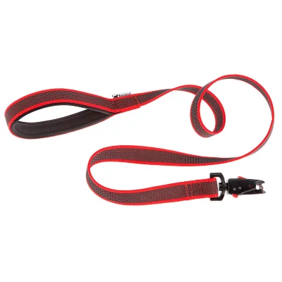 Поводок Ferplast DAYTONA GUMMY MATIC G15/120 красный