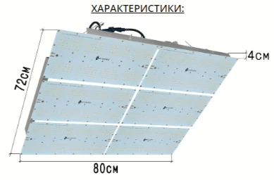 Комплект Quantum board 281B+pro 360 Вт (6х60)