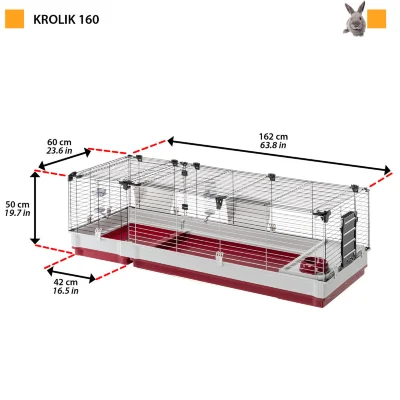 Клетка для кроликов Ferplast KROLIK 160
