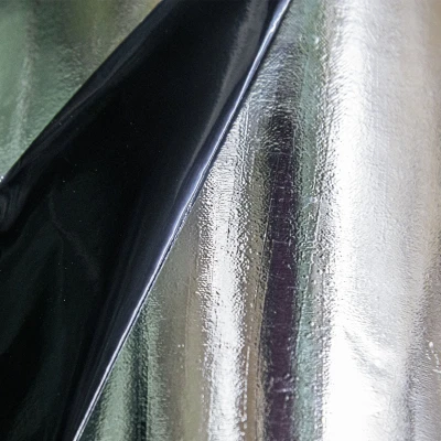 Светоотражающая пленка Reflective Mylar/PE Laminated Film 110 микрон 1 метр