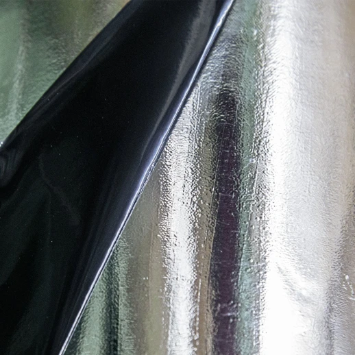 Светоотражающая пленка Reflective Mylar/PE Laminated Film 110 микрон 1 метр