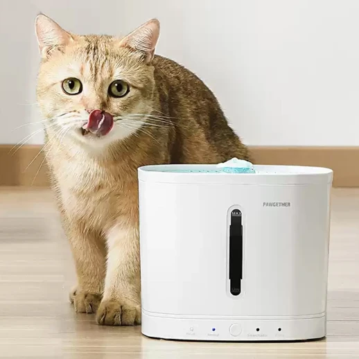 Автопоилка фонтан Pawgether DRIP1T с датчиком движения 2.5 л