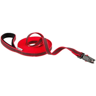 Поводок Ferplast DAYTONA GUMMY MATIC G20/500 красный
