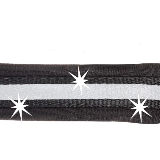 Шлейка Ferplast AGILA REFLEX 6 светоотражающая с микрорегулировкой чёрная