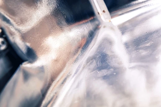 Светоотражающая пленка Reflective Mylar/PE Laminated Film 170 микрон 1 метр