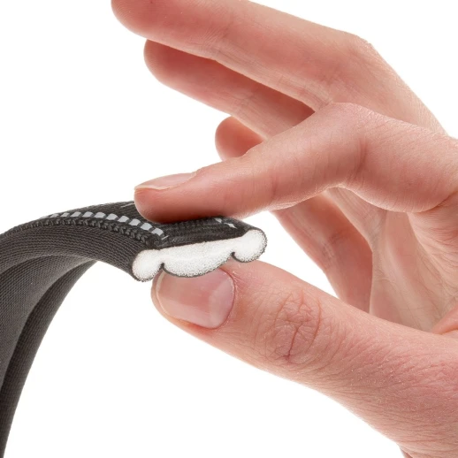 Ошейник Ferplast SPORT DOG C25/65 с мягкой подкладкой светоотражающий серый