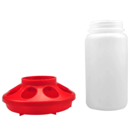 Кормушка бункерная LSTL 1 кг. с круглыми отверстиями