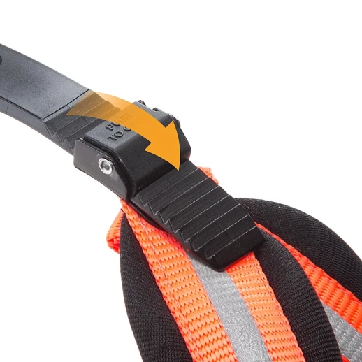 Шлейка Ferplast AGILA REFLEX 7 светоотражающая с микрорегулировкой оранжевая