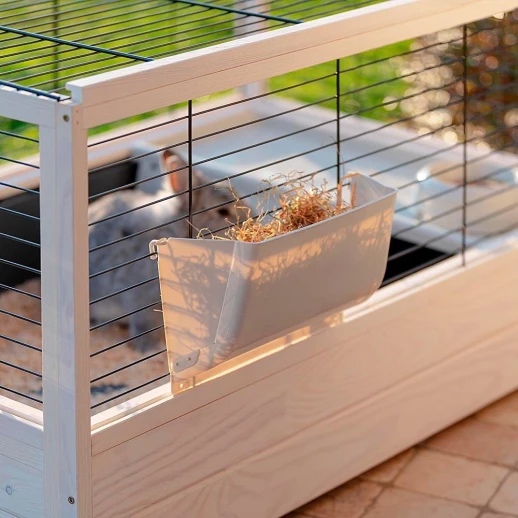 Клетка Ferplast ARENA 100 NERA для морских свинок и кроликов деревянная