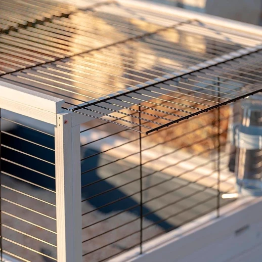 Клетка Ferplast ARENA 100 NERA для морских свинок и кроликов деревянная