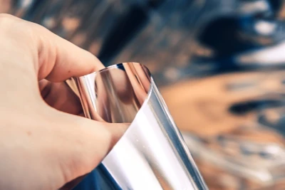 Светоотражающая пленка Mirror Mylar Film 50 микрон 1 метр