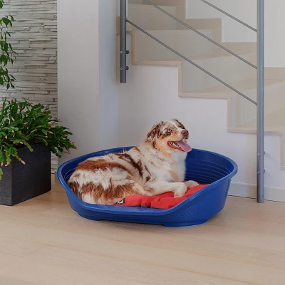 Лежак для собак Ferplast SIESTA DELUXE 8 пластиковый темно-серый