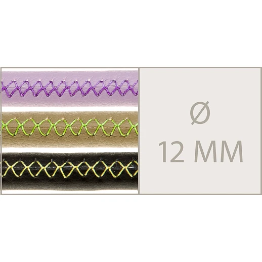 Ошейник-полуудавка Ferplast DERBY CS12/70 эко-кожа сиреневый