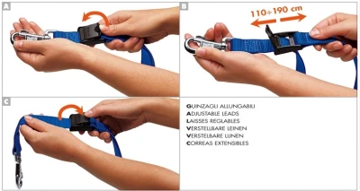 Поводок-перестежка Ferplast VARIANT G15/190