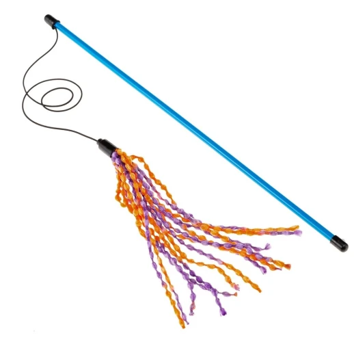 Удочка Ferplast PA 5001 с веревочной дразнилкой для кошек