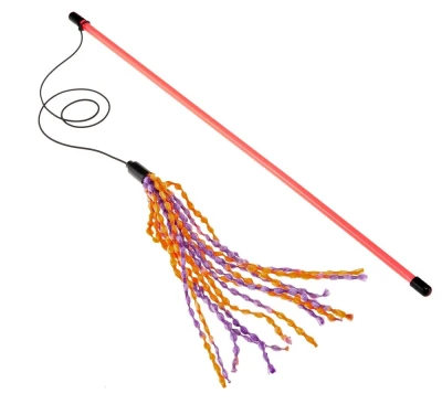 Удочка Ferplast PA 5001 с веревочной дразнилкой для кошек