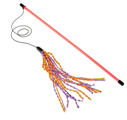 Удочка Ferplast PA 5001 с веревочной дразнилкой для кошек