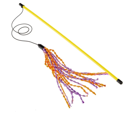 Удочка Ferplast PA 5001 с веревочной дразнилкой для кошек