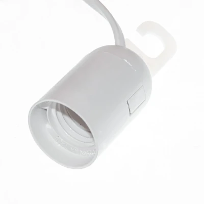 Патрон Е27 с проводом и выключателем для фитолампы х1