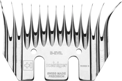 Нижний нож Heiniger B-Evil LG2 для стрижки тонкорунных овец 94,5 мм