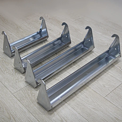 Кормушка/поилка навесная Contro Fratelli 50 см оцинковка